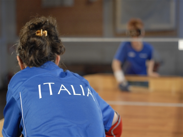 Angela Bellarte e Hanna Vilmi in sala stoppani.